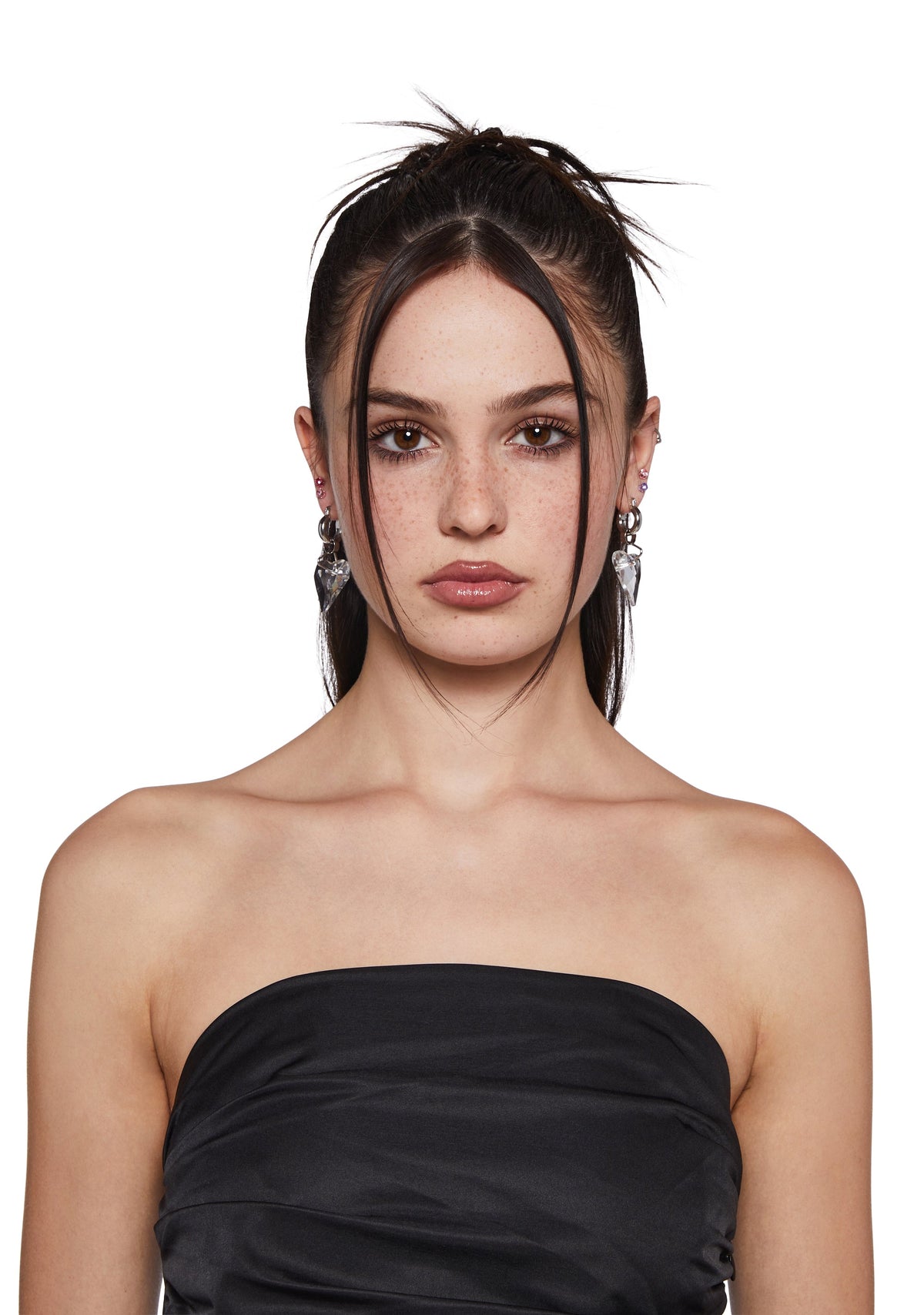 Total Crush Heart Earrings