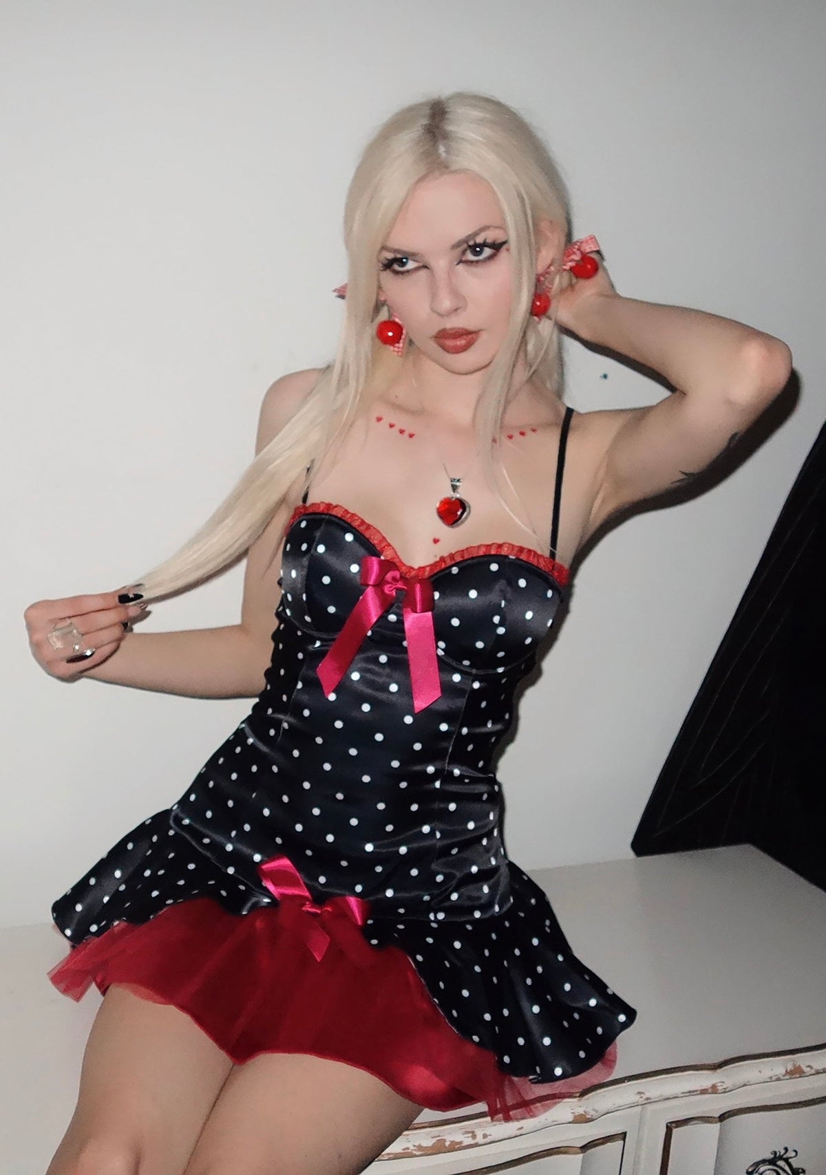 Love On The Dot Mini Dress