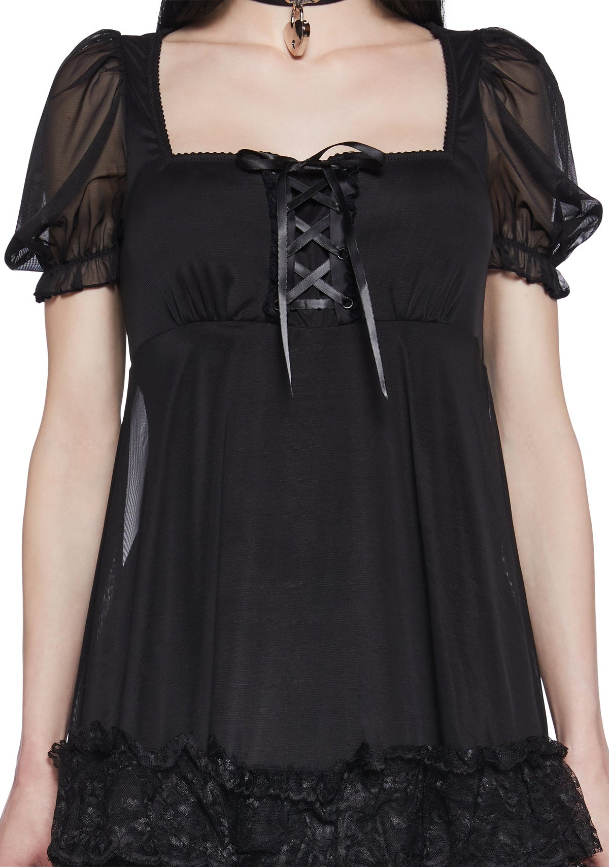 Melancholy Sweetness Babydoll Dress