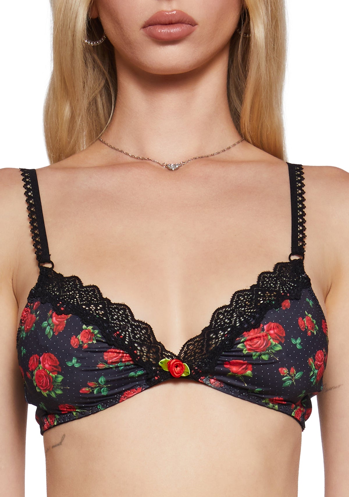 La Bella Vita Satin Bra
