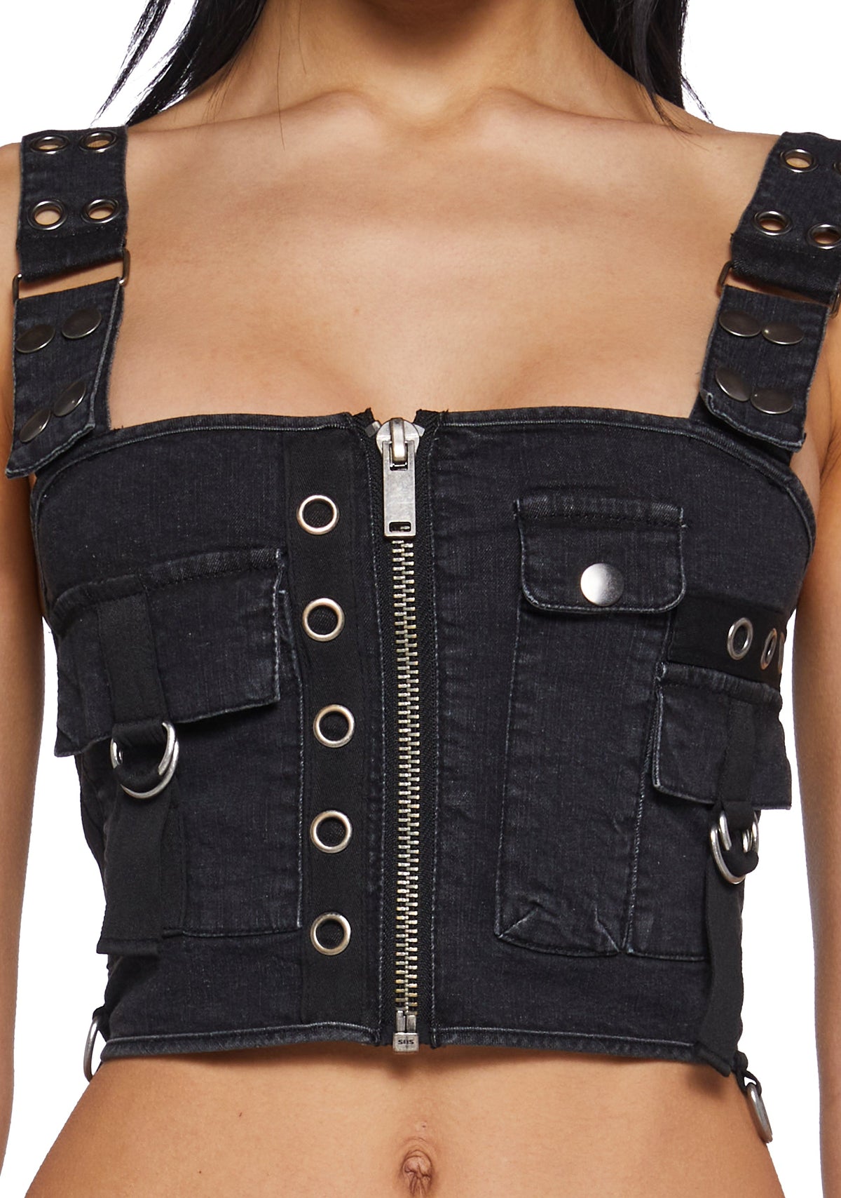 Eco Couture Cargo Bra Top