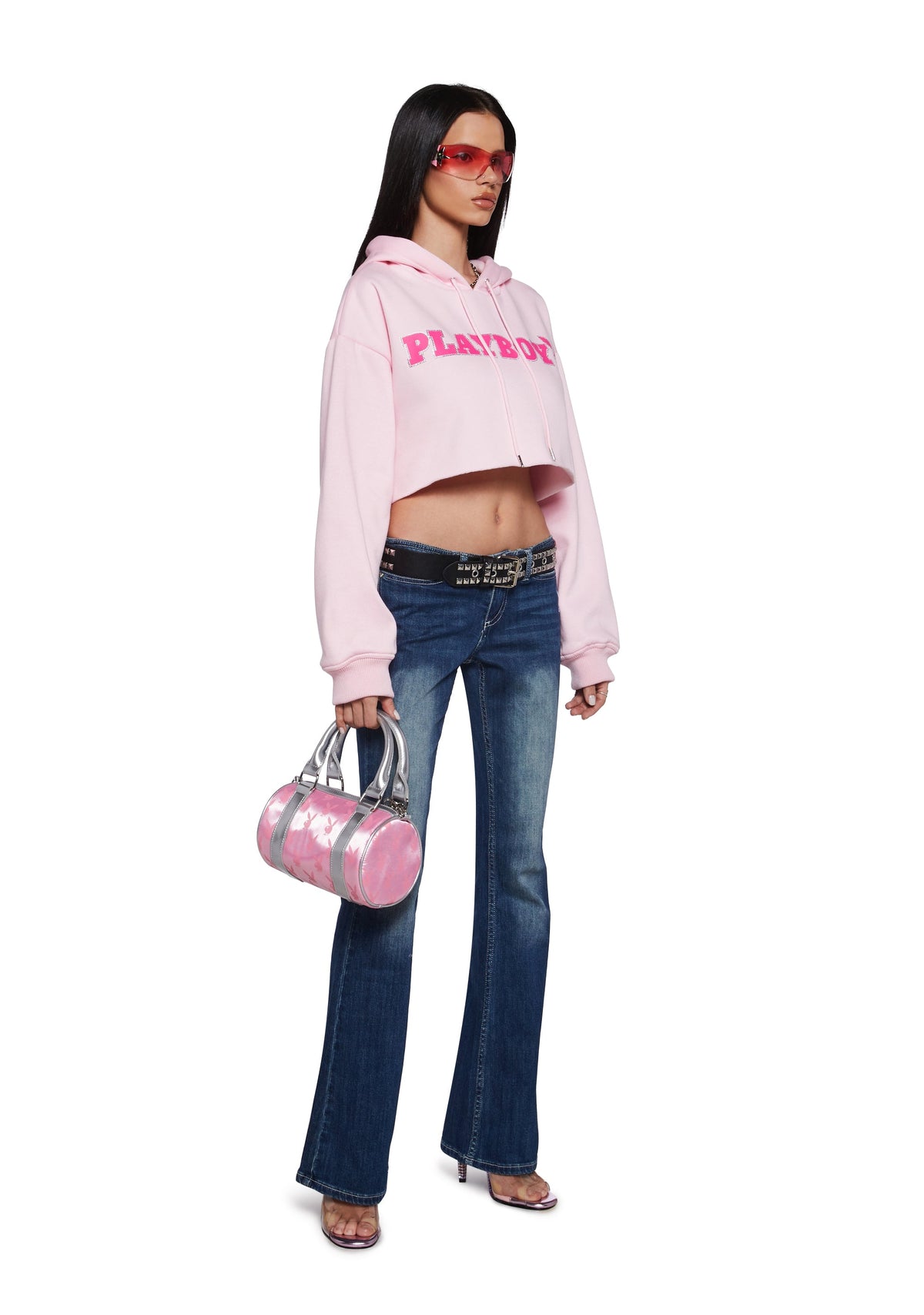 Iconic Heartthrob Cropped Hoodie