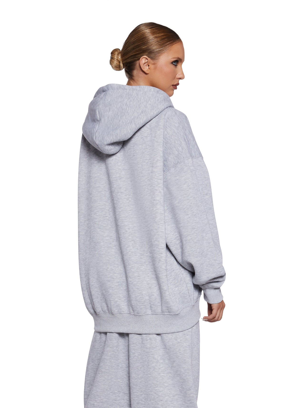 Indulge Me Zip-Up Hoodie - Gray