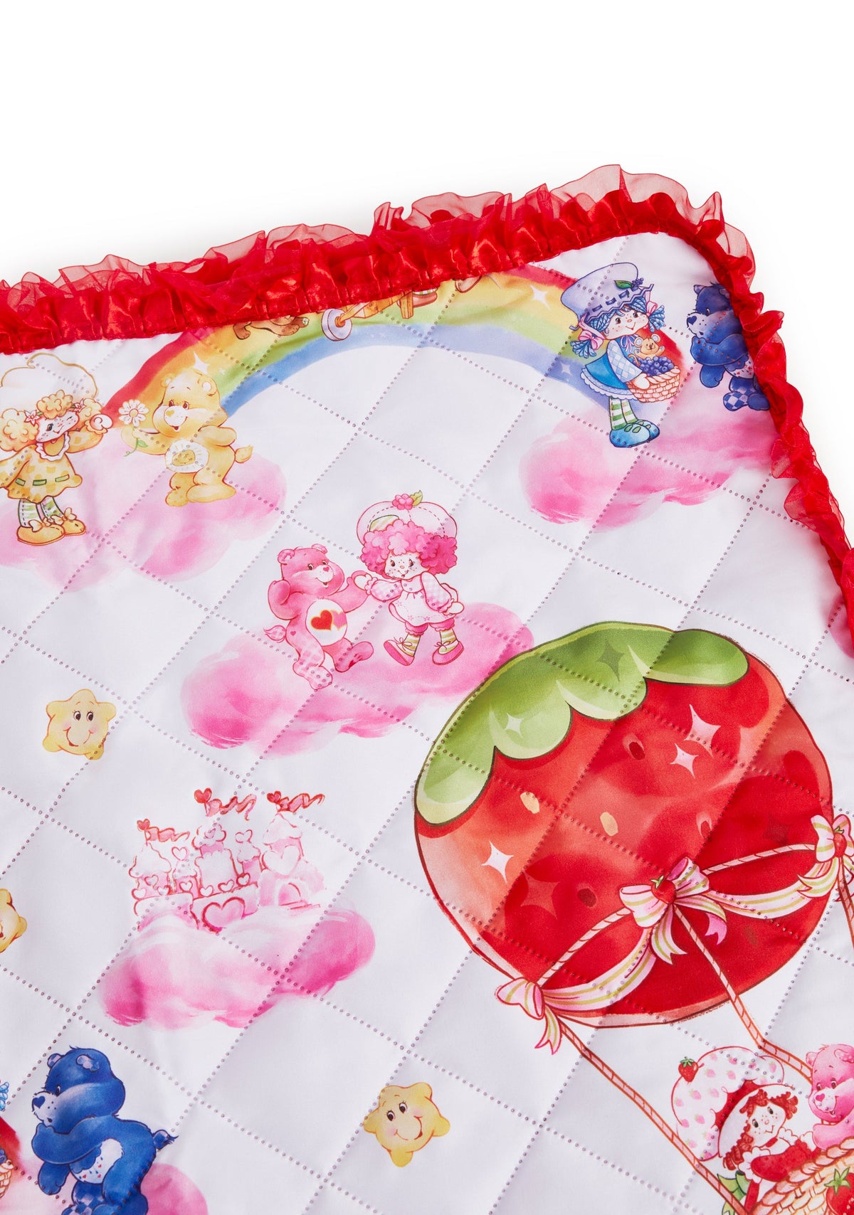 Clouds And Rainbows Picnic Blanket