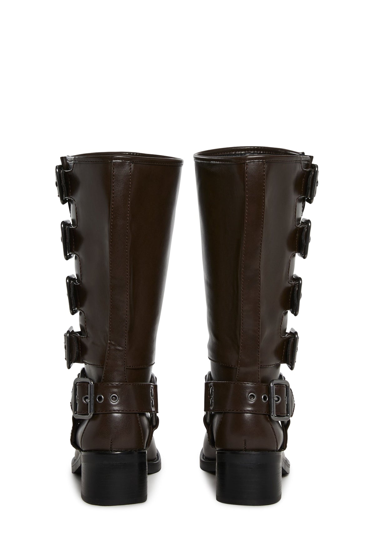 Around The City Moto Boots - Brown
