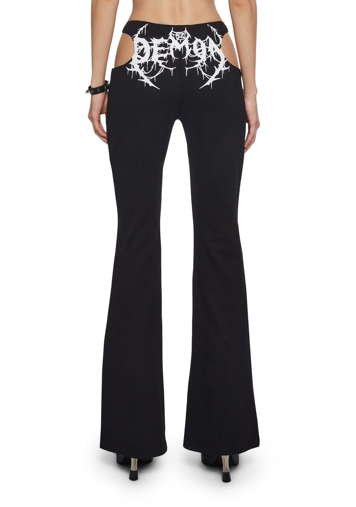 Demon Maiden Cut Out Pants
