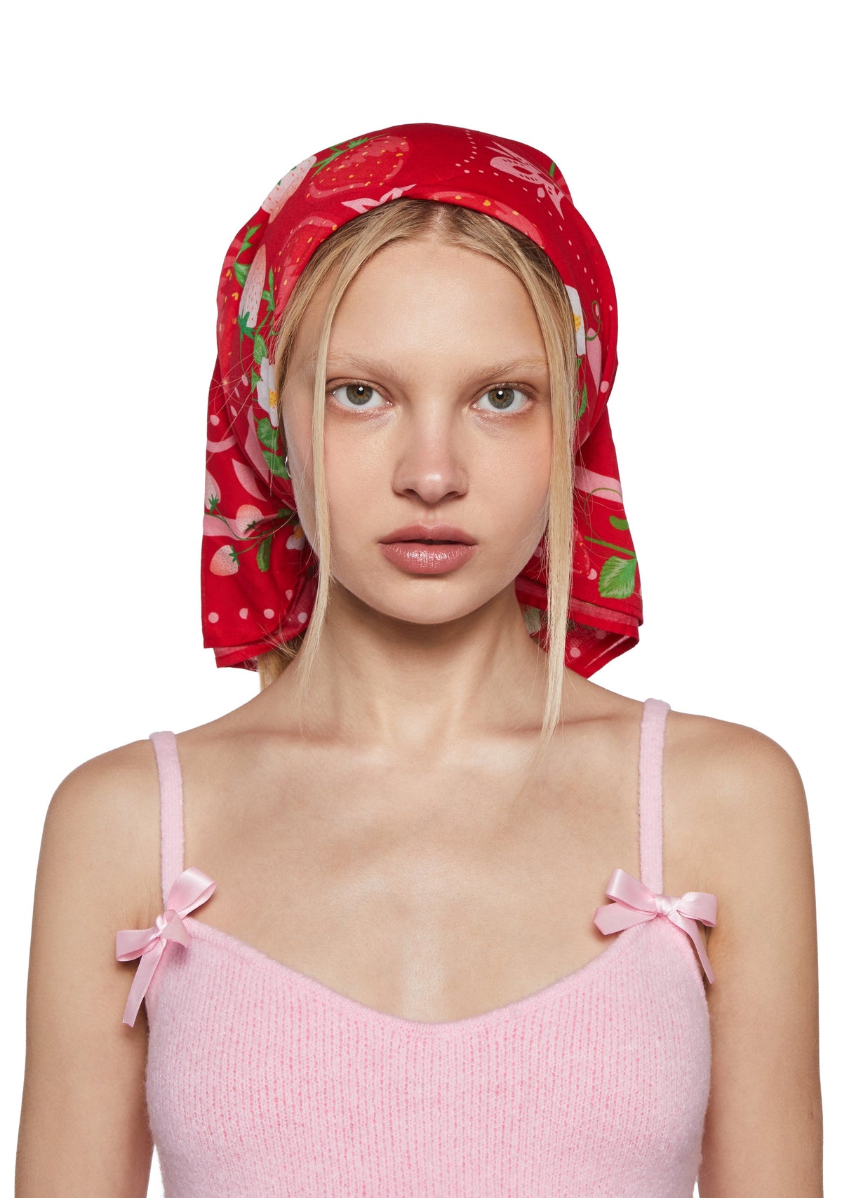 Strawberry Handkerchief Bandana