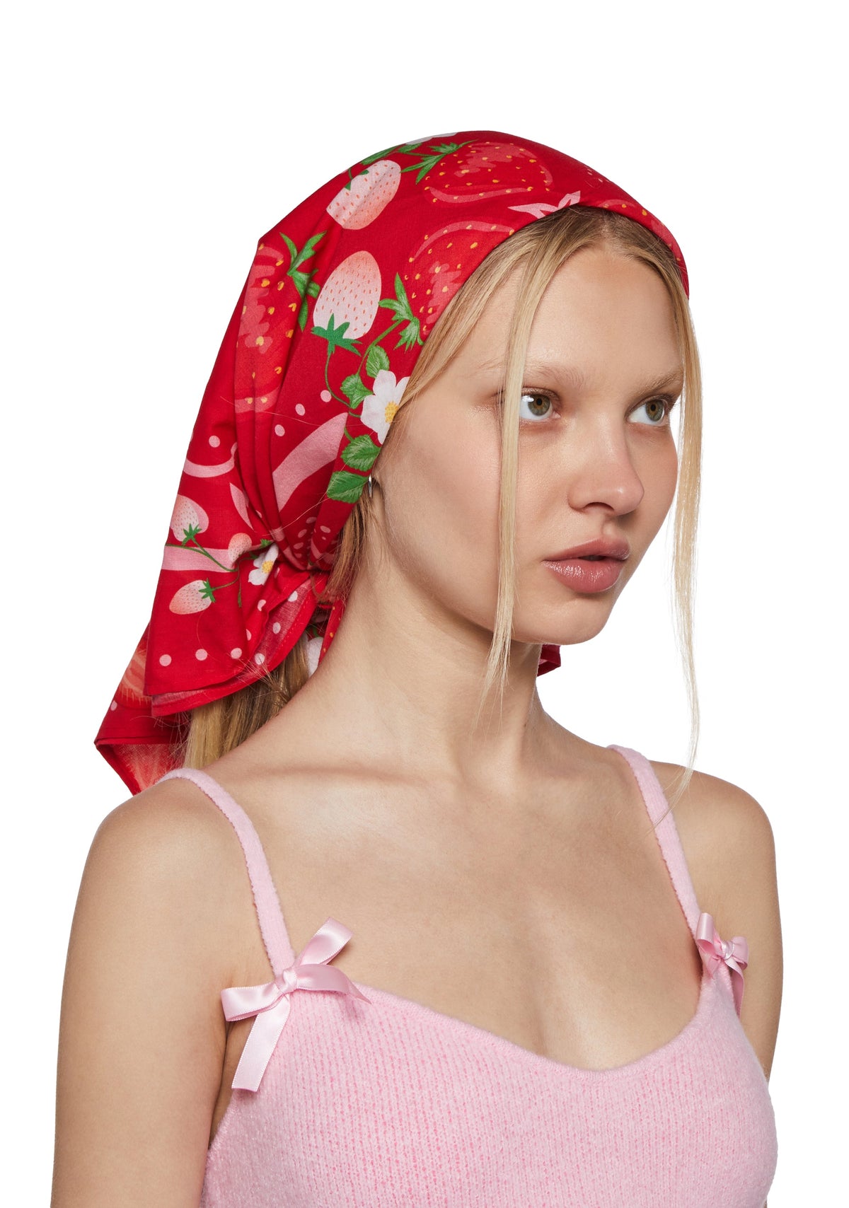 Strawberry Handkerchief Bandana