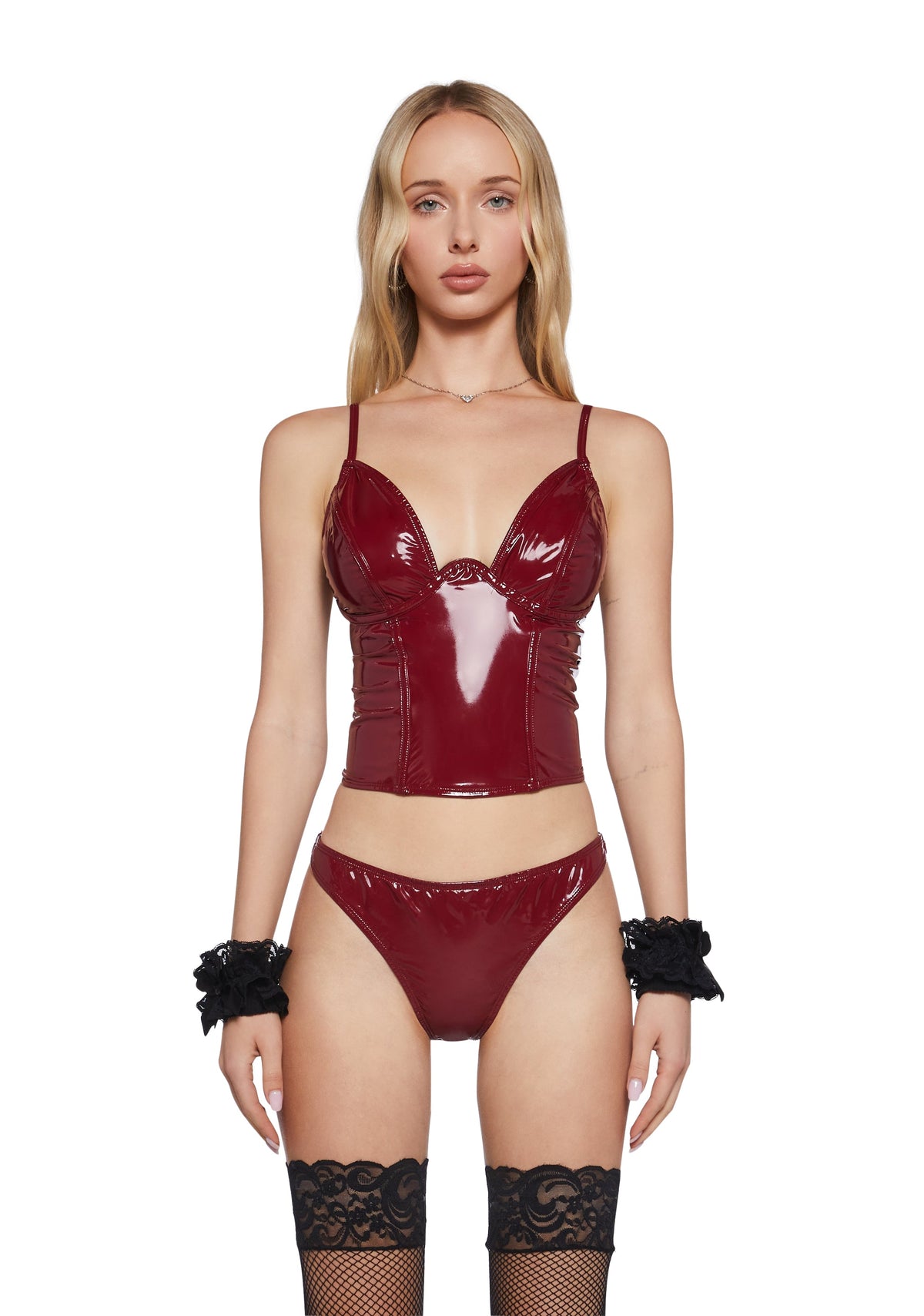 Fallen Temptress Lingerie Set