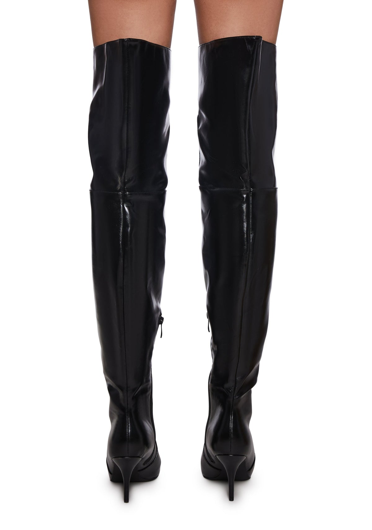 Tiernan Racer Thigh High Boots