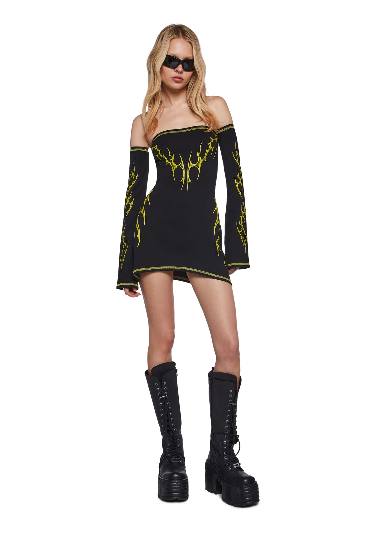Soul Taker Dress And Gloves Set
