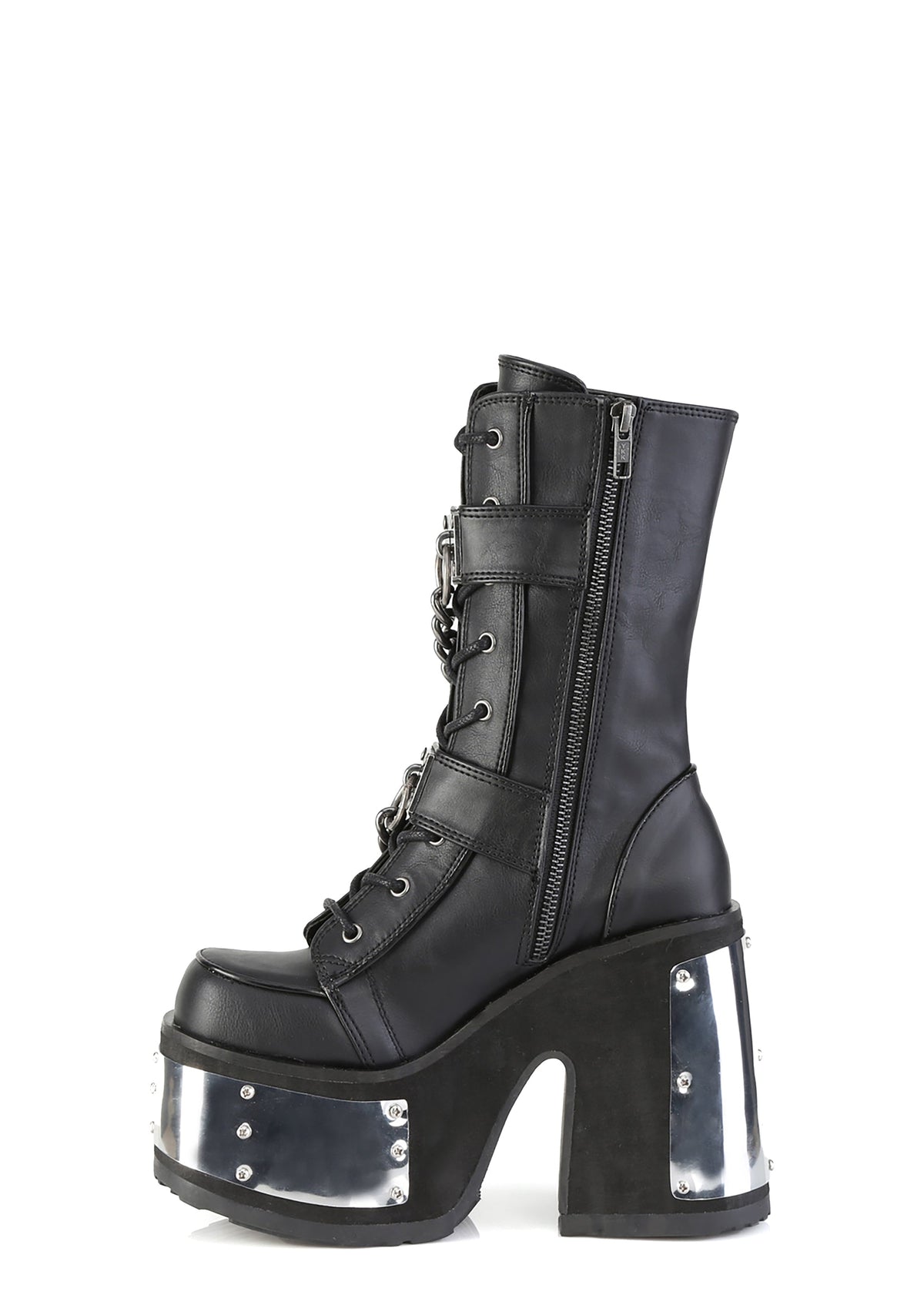 Camel-120 Platform Ankle Boots