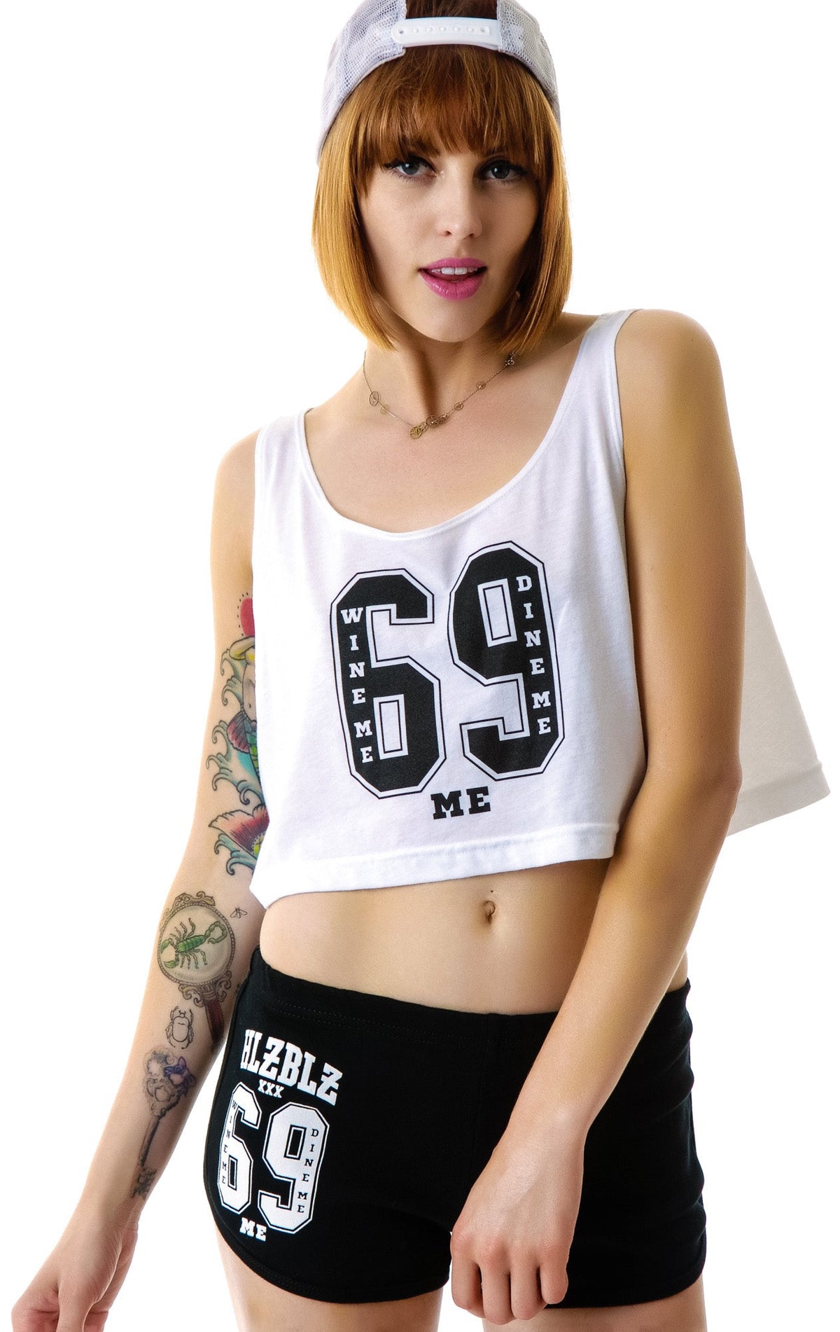 x Belle of the Brawl Sixty-Nine Shorts - White