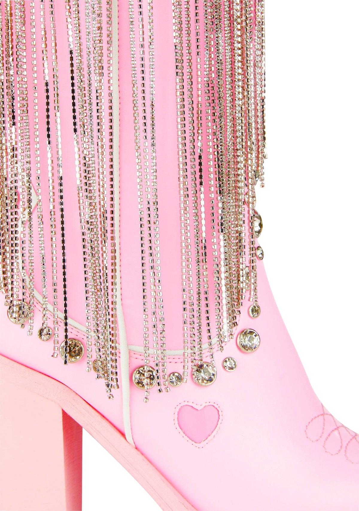 Present Perfect Cowboy Boots - Pink
