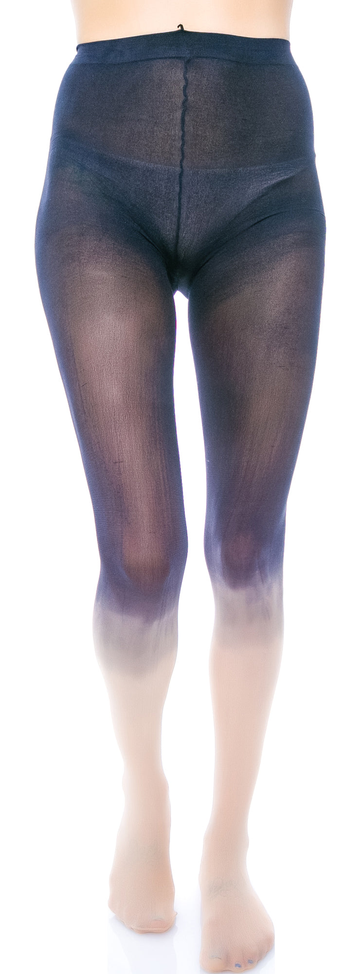 Come Fade Away Ombre Tights - Black