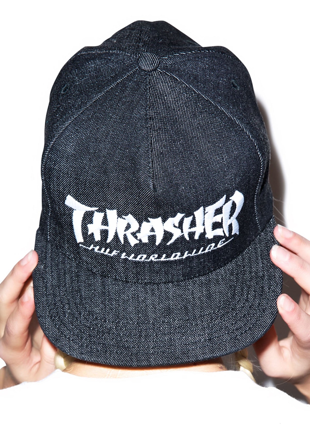 HUF X Thrasher Asia Tour Snapback - White