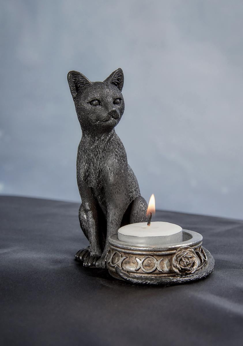 Black Cat Tea Light