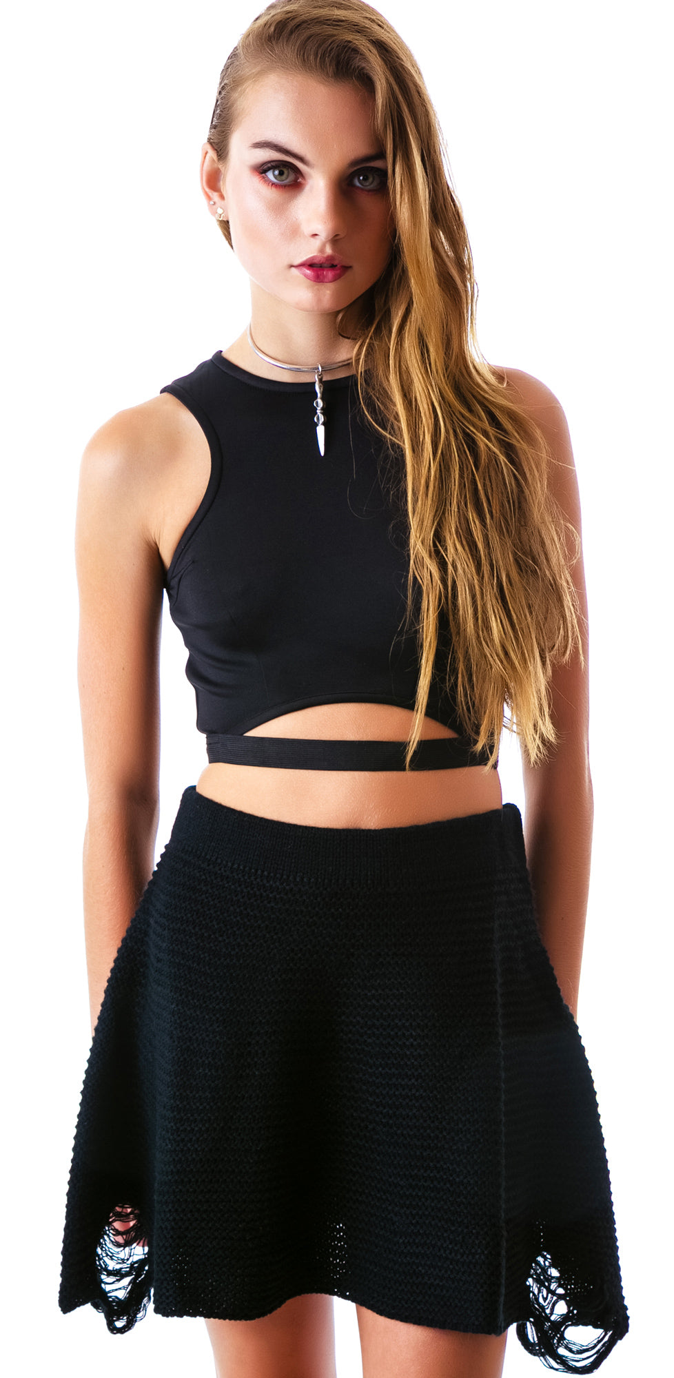 Hardy Mini Skirt - Black