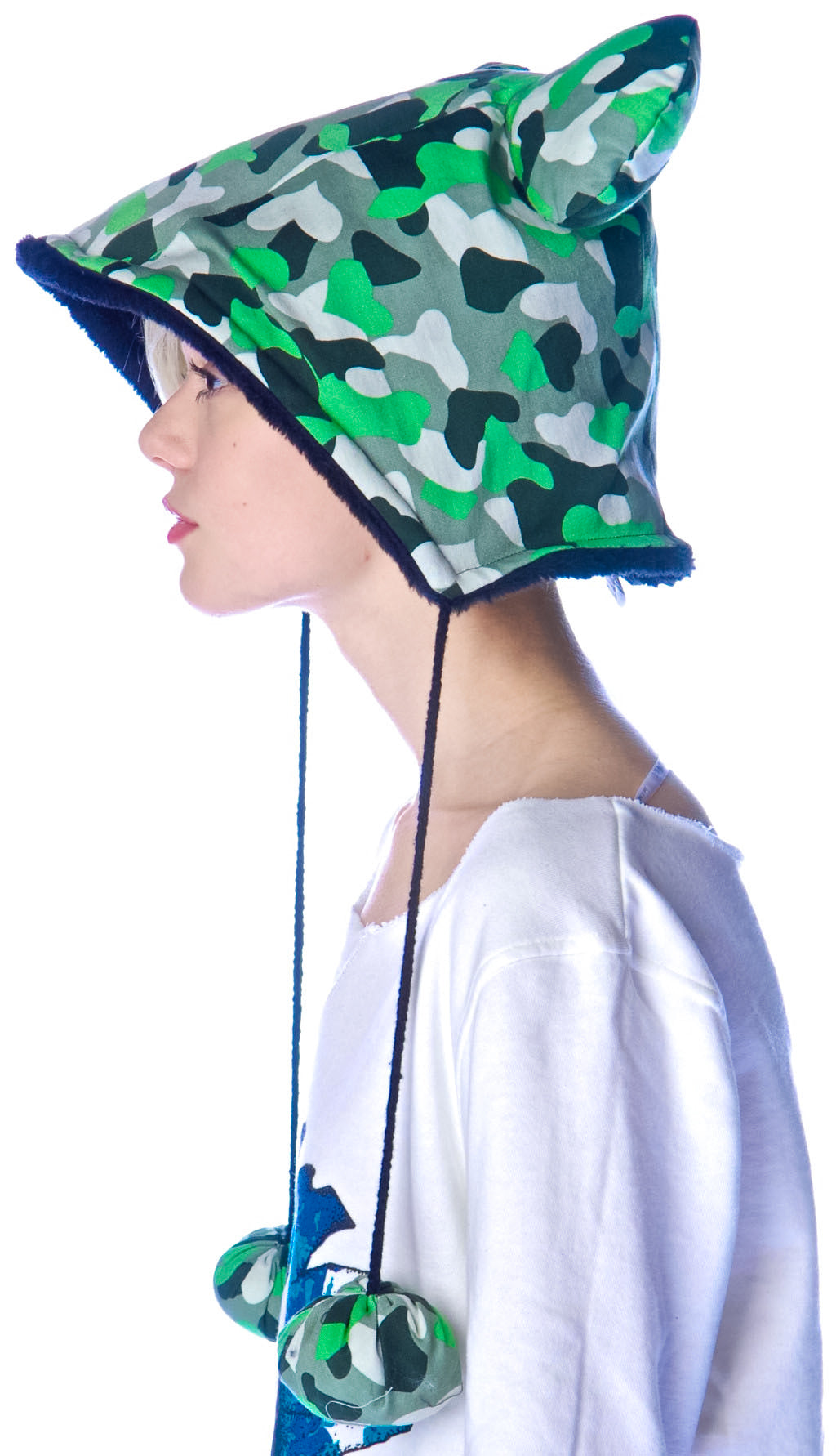 Ears Hat - Light Blue