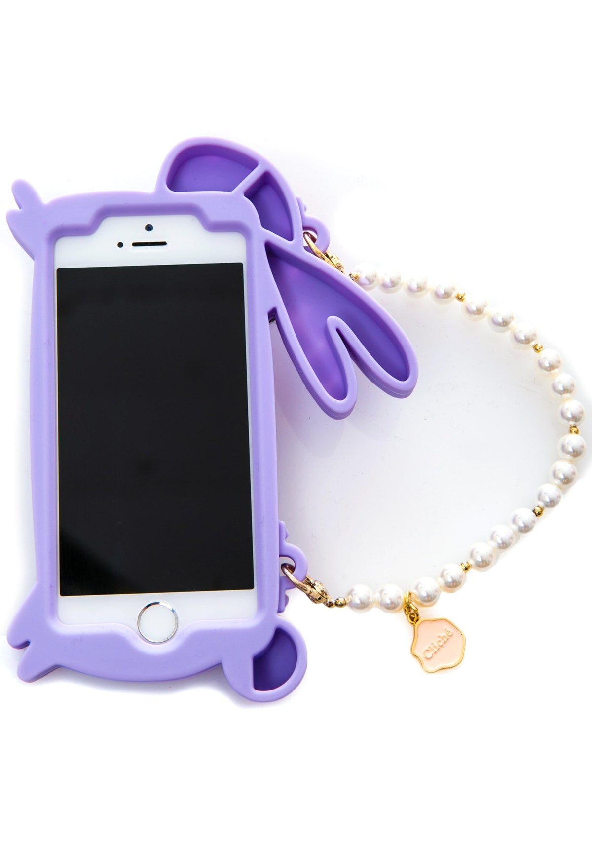 Miss Rabbit iPhone 5 Case - Purple