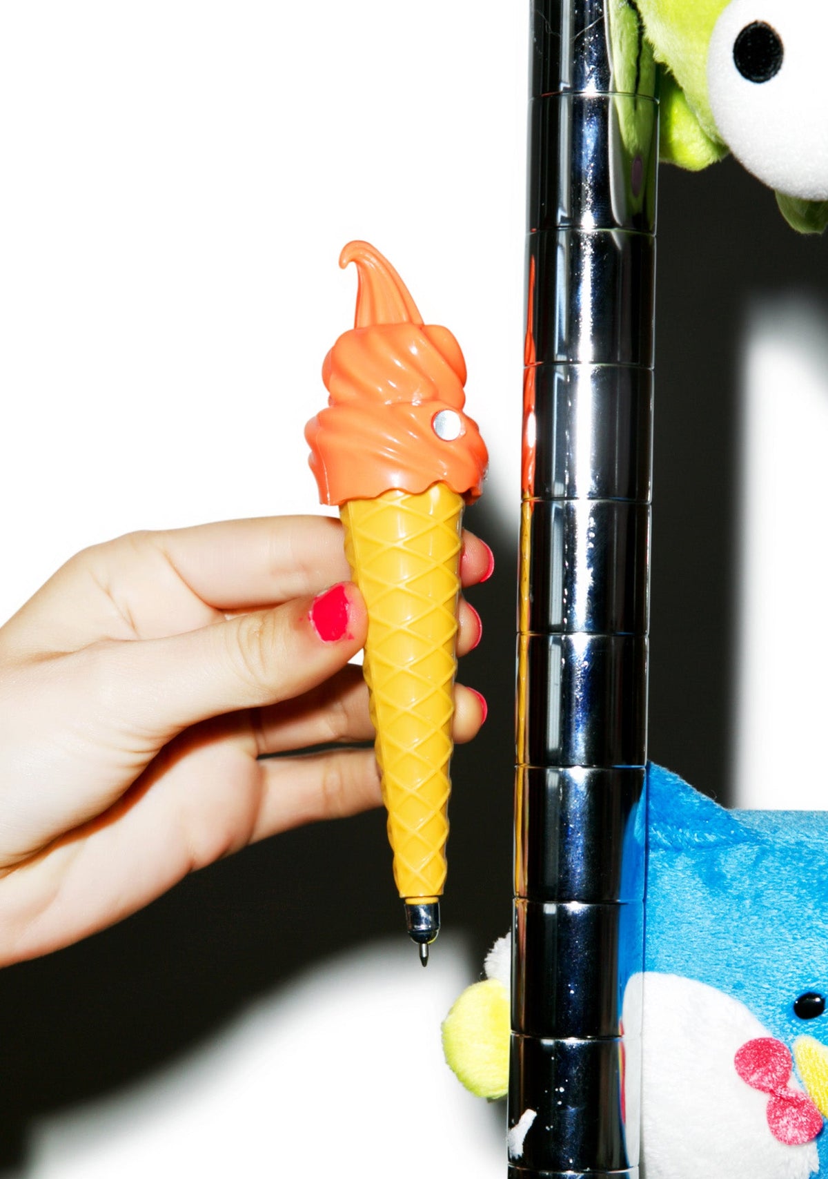 Soft Serve Ice Cream Pen - Yellow