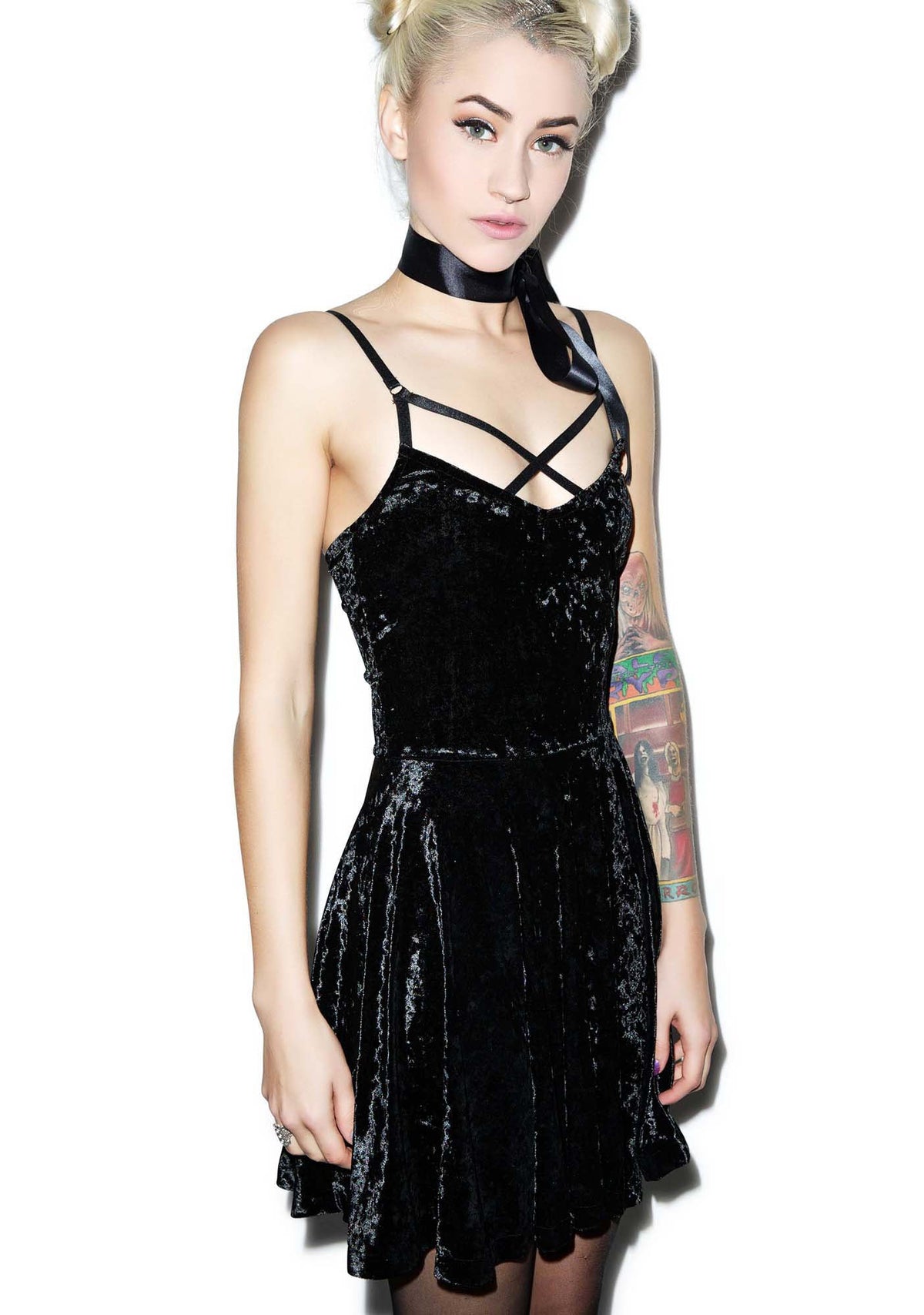 Your Velvet Crush Dress - Pink