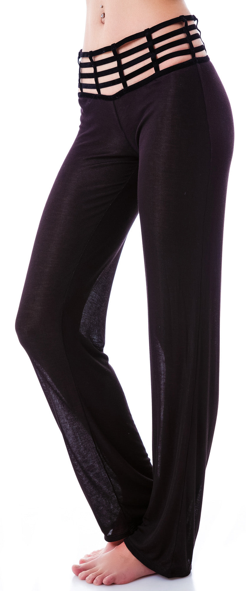 Caged Bird Pants - Black
