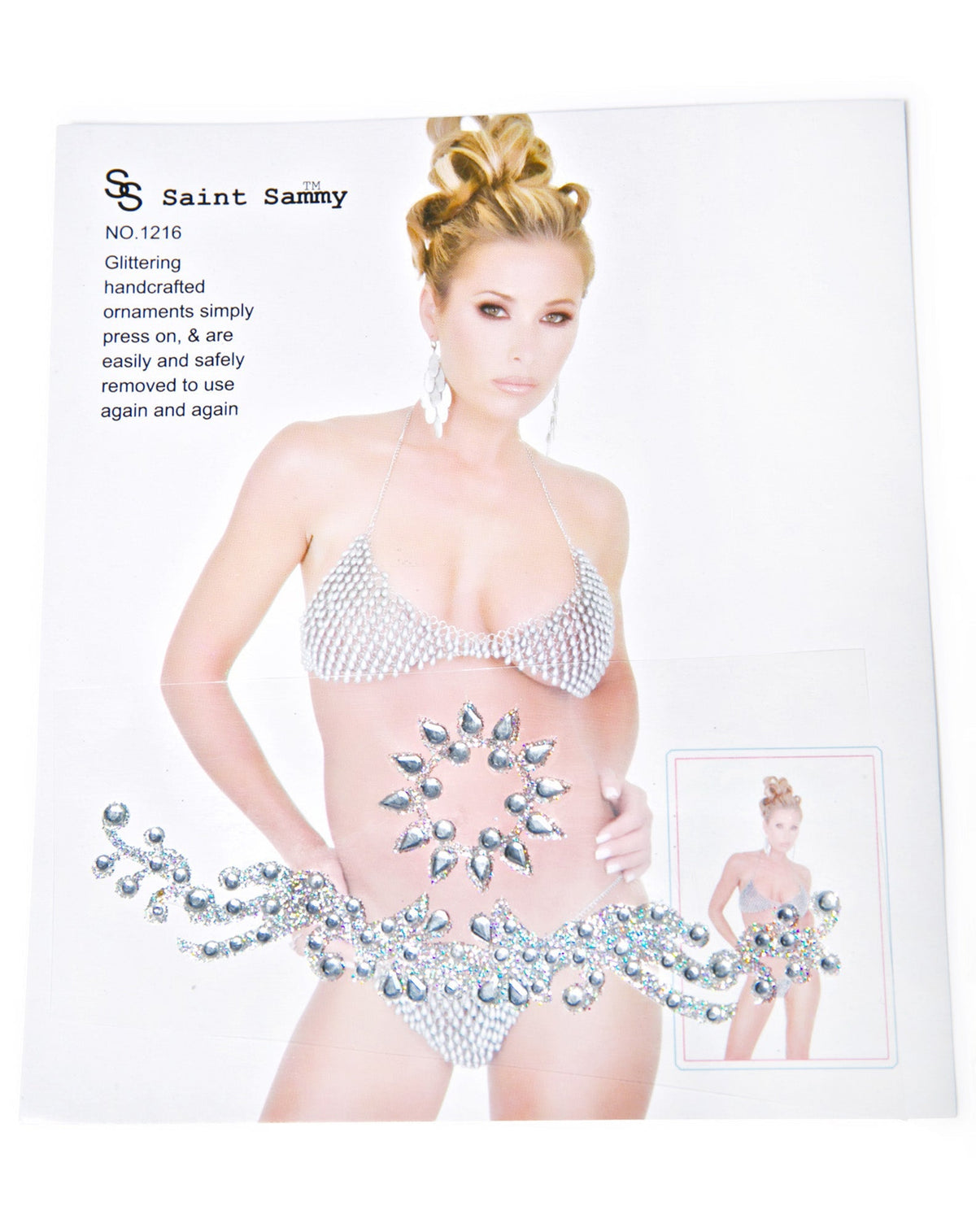 Fire In Ur Belly Body Jewels - Gold
