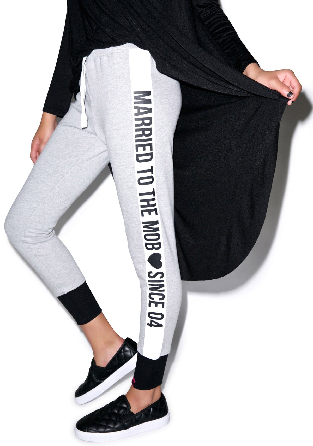 Since 04 Fleece Sweatpants - Light Gray