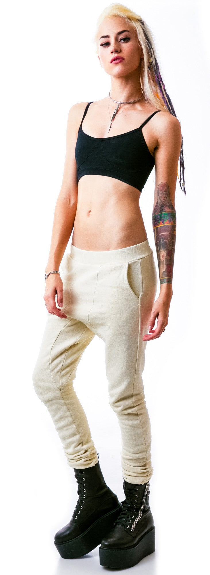 Twerk Hard Bralette - White
