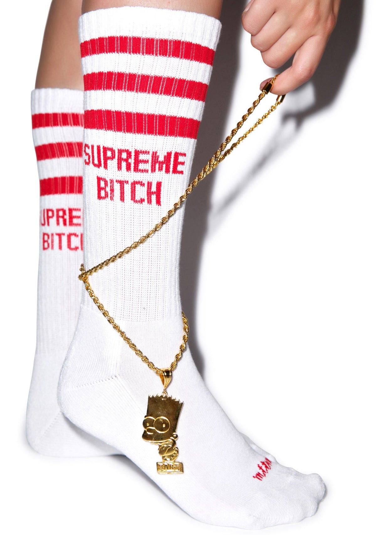 Supreme Bitch Socks - Black