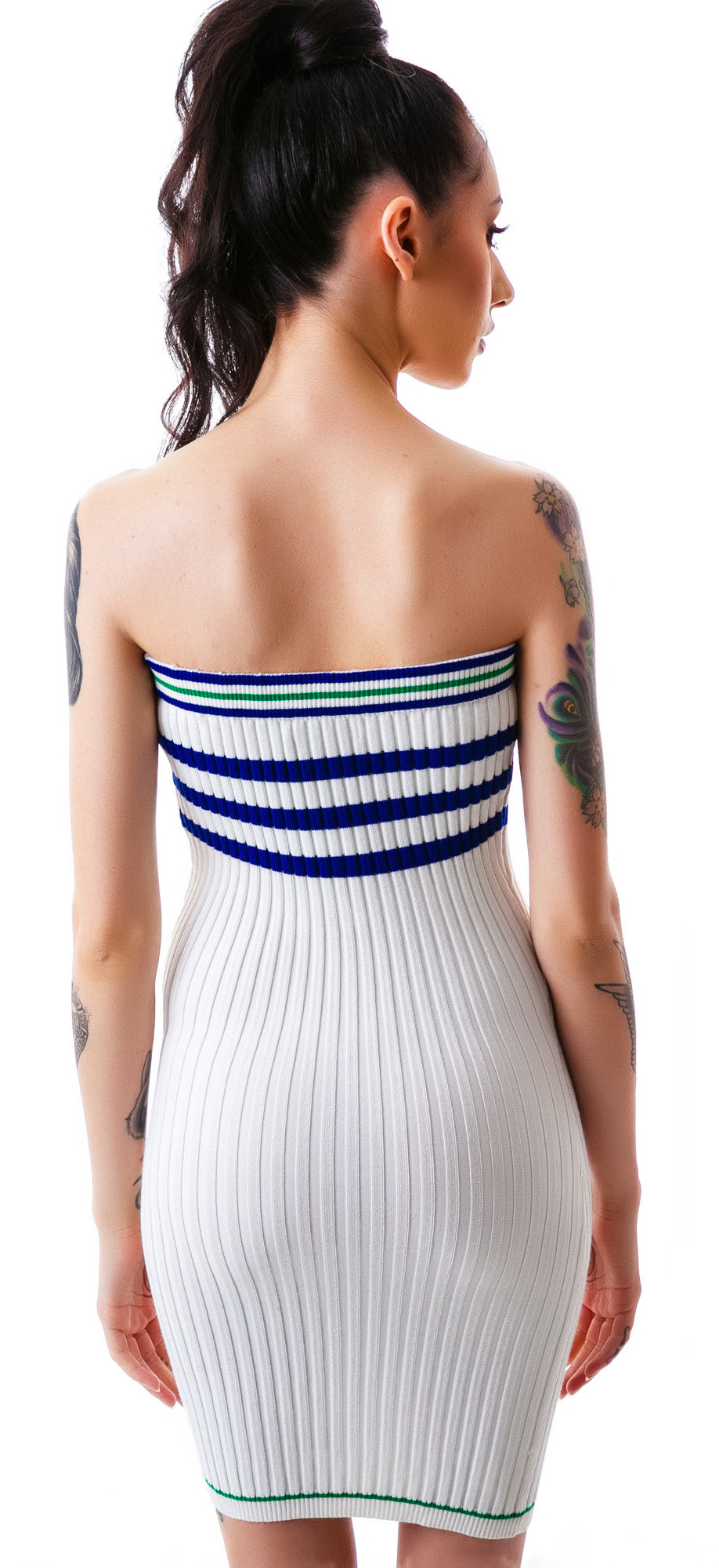 The Slain Sweater Midi Dress - Black