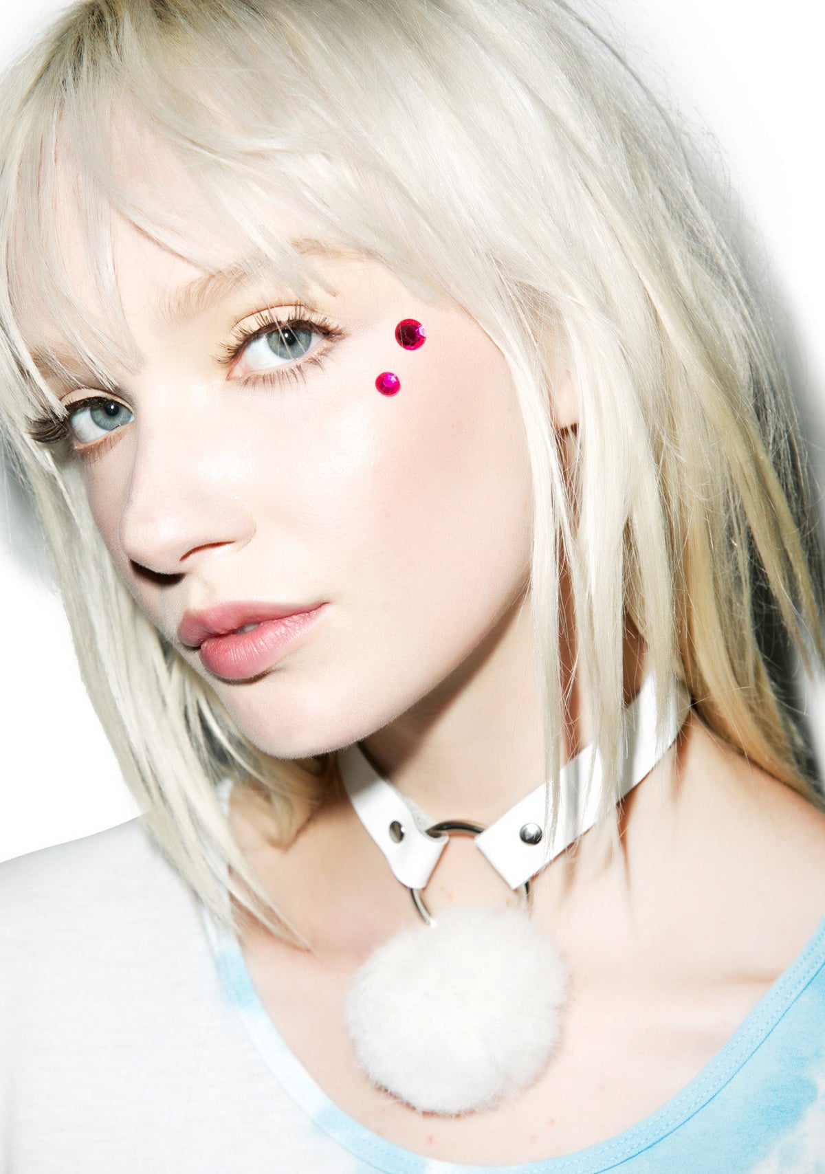 Luna Choker - White