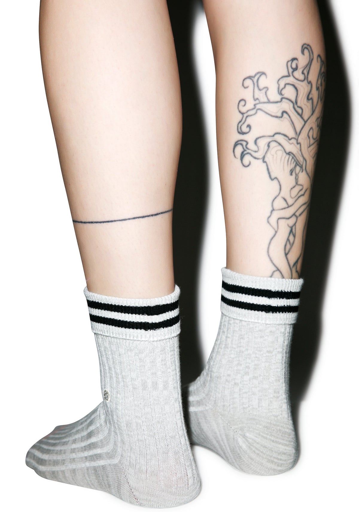 Sirianna Heather Anklet Sock - Gray