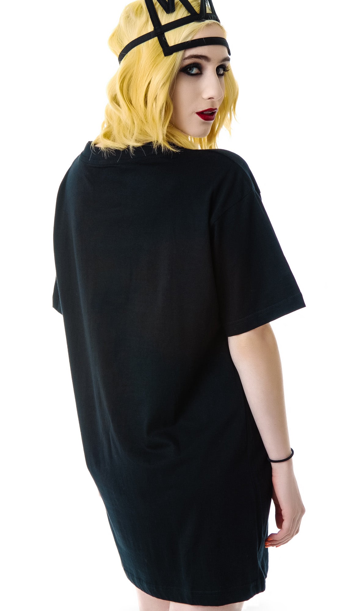 x BOY London Boy Cross Oversized Tee - Gold