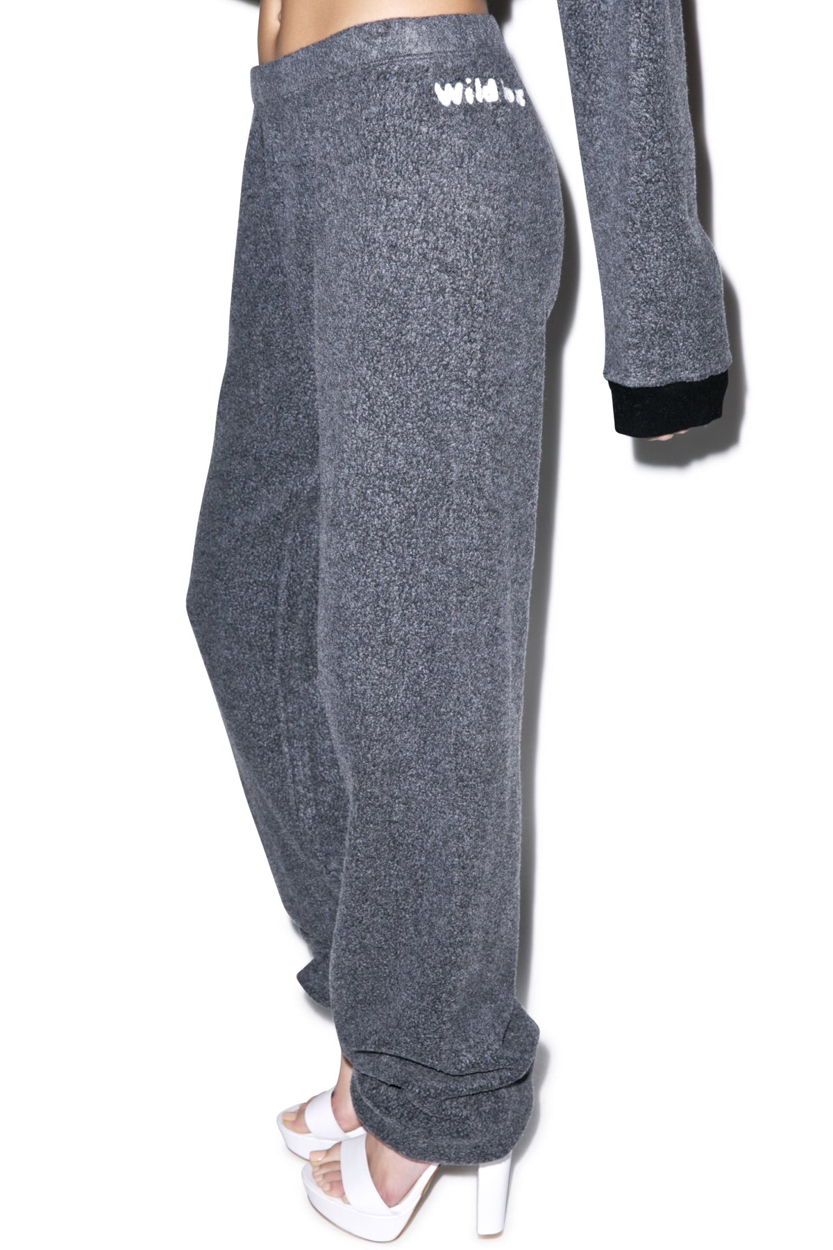 Chenille Wildfox P.E. Sweats - White