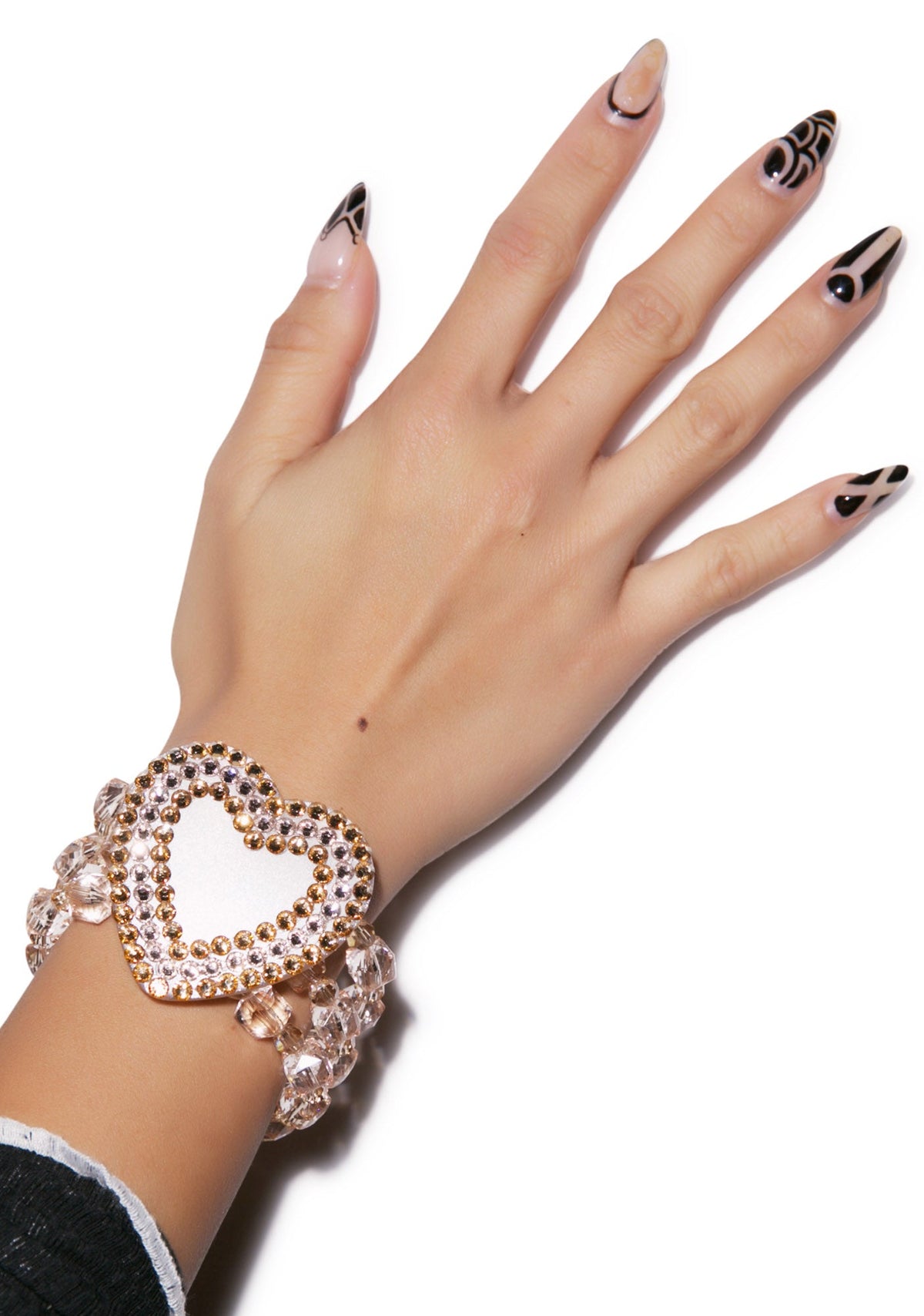 Electric Heart Bracelet - Red