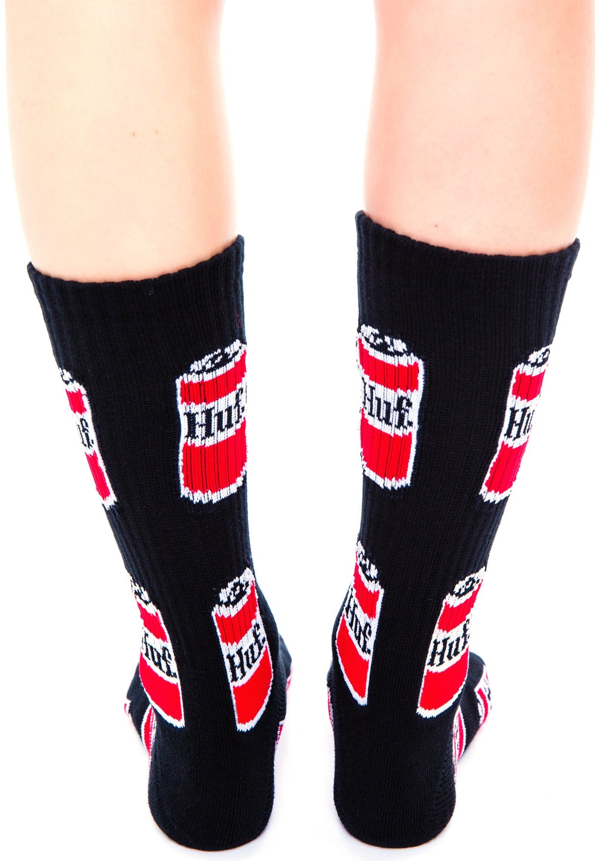 Drink Up Crew Sock - Black