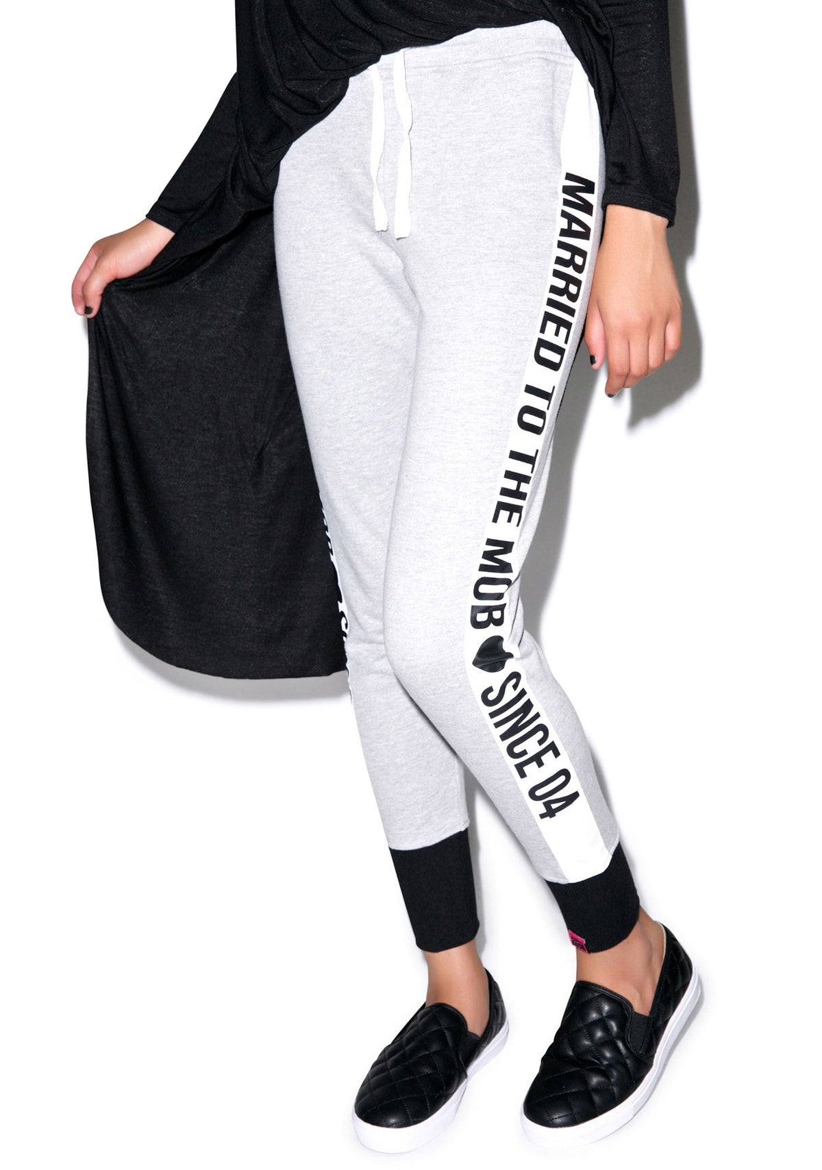 Since 04 Fleece Sweatpants - Light Gray