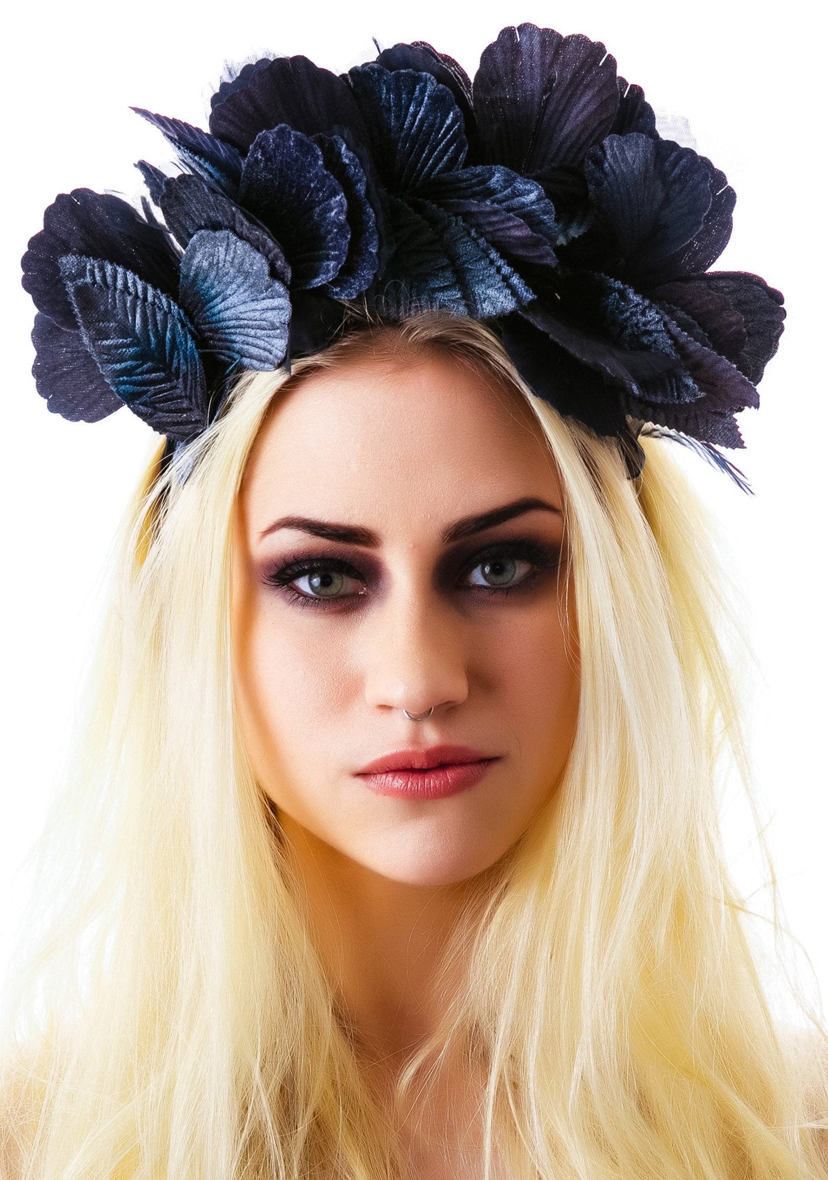 Lana Velvet Noir Crown - Red