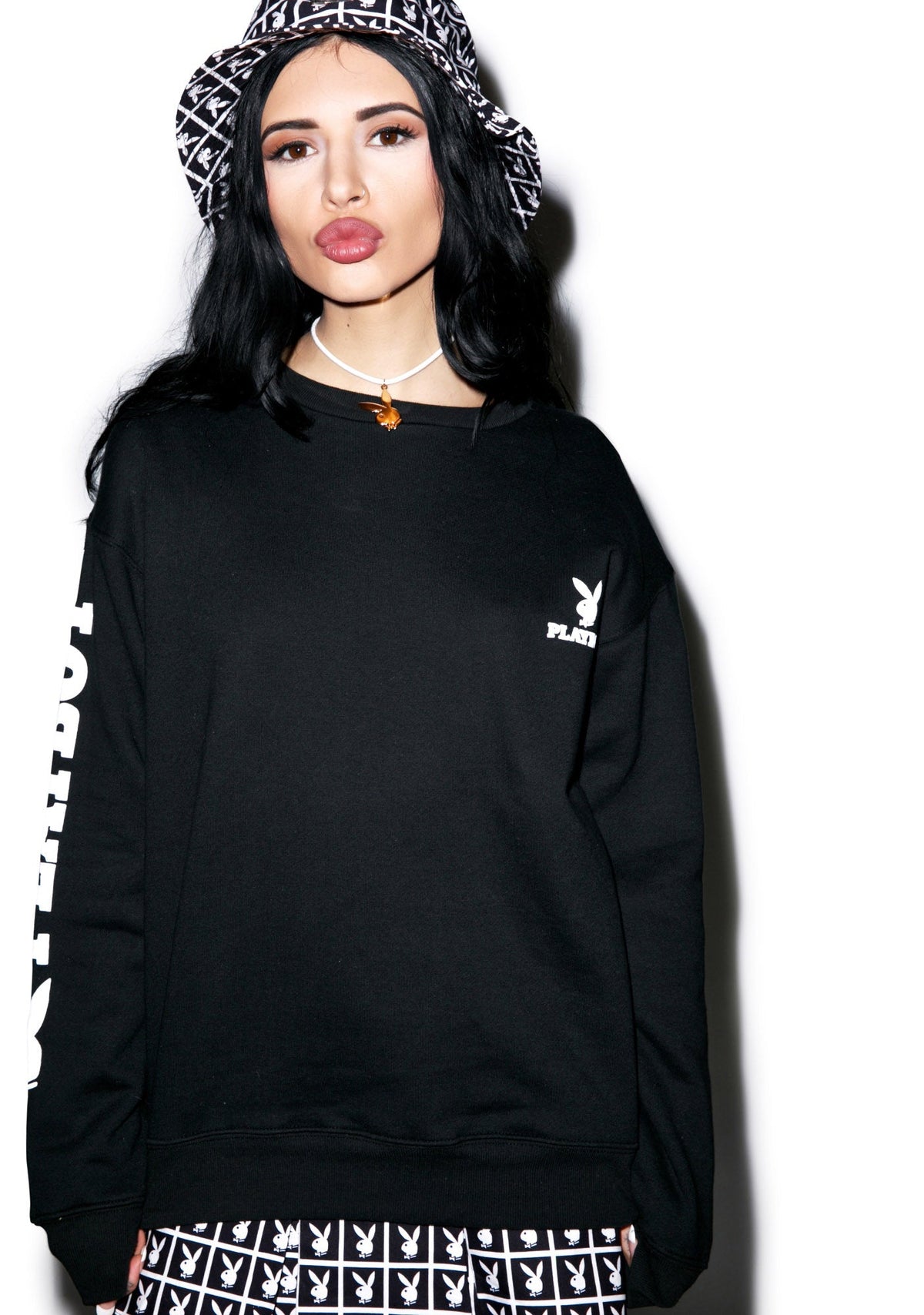 Joyrich X Playboy Knit Crew - Red