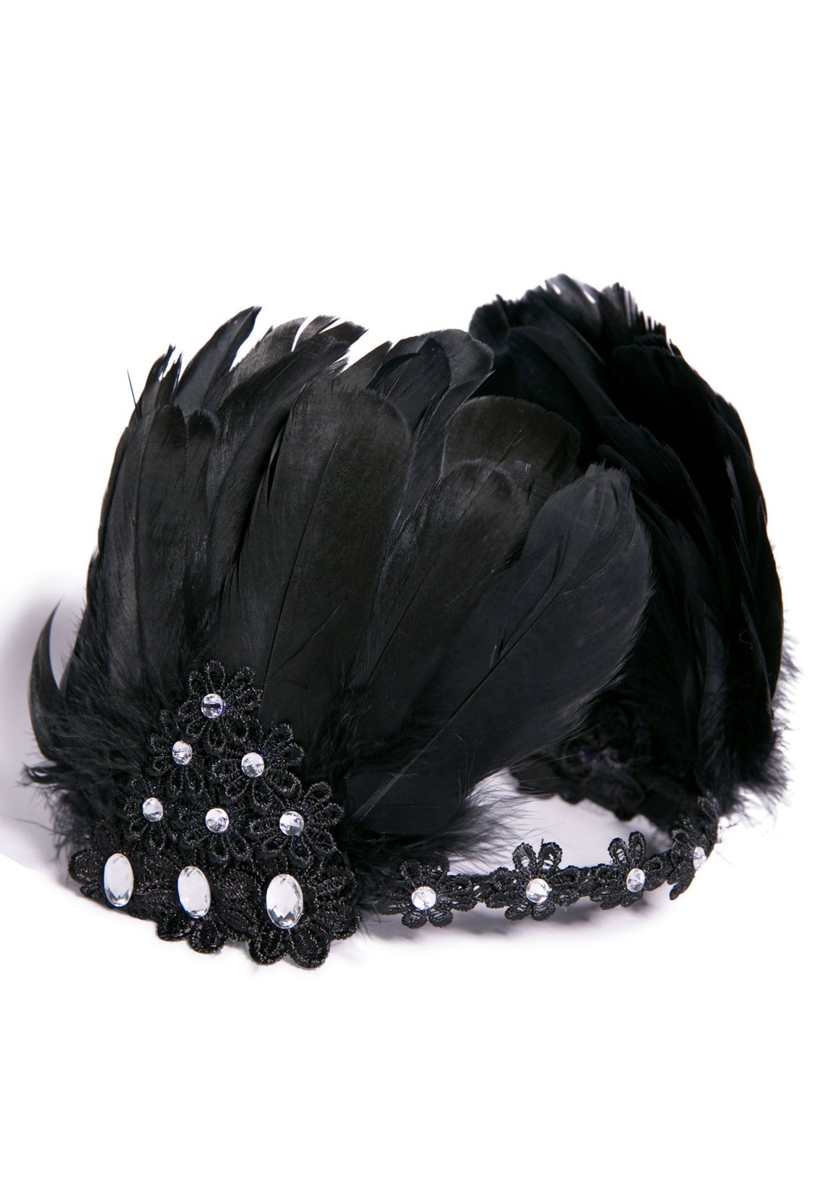 Fly Me To Heaven Headband - Black