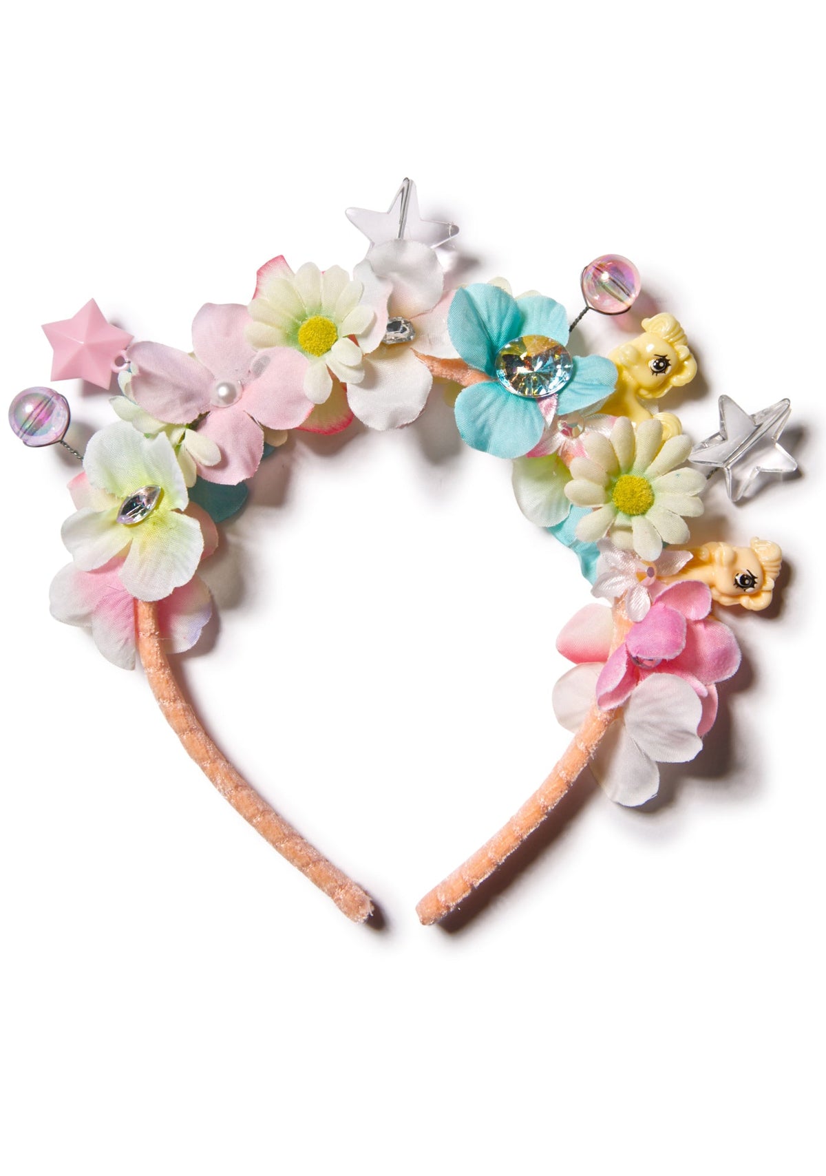 Flower Bomb Headband - Orange
